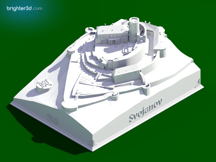 3D data Hrad Svojanov 1:1000